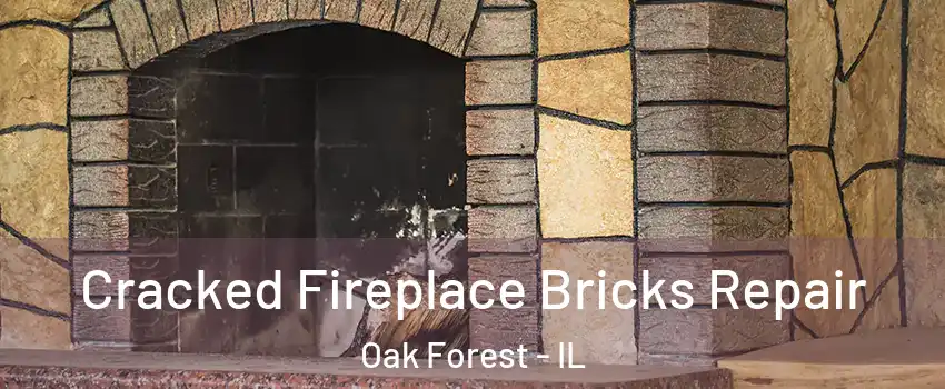  Cracked Fireplace Bricks Repair Oak Forest - IL