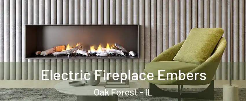  Electric Fireplace Embers Oak Forest - IL