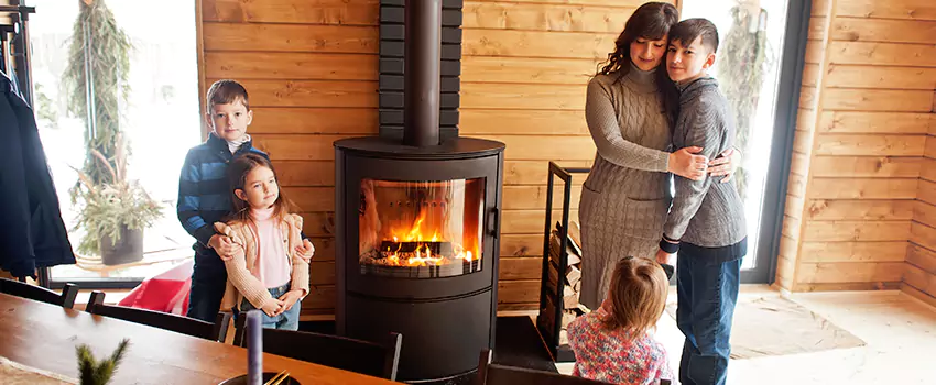 Morso Cast Iron Fireplace Insert Installation in Oak Forest, Illinois