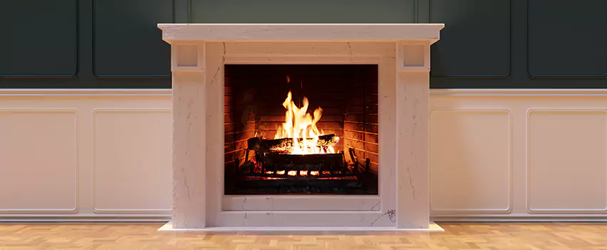 Open Flame Wood-Burning Fireplace Installation Services in Oak Forest, Illinois