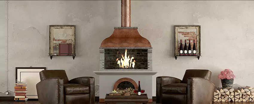 Thelin Hearth Products Providence Pellet Insert Fireplace Installation in Oak Forest, IL