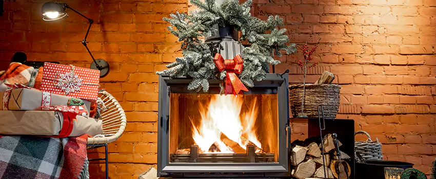 Travis Industries Linear Gas Fireplace Installation in Oak Forest, Illinois