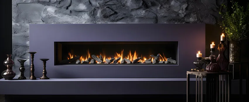 Ember Bed for Ventless Gas Fireplace in Oak Forest, IL